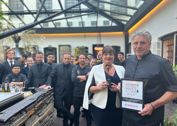 De Nieuwe Winkel tweemaal in de prijzen bij de Restaurant Awards 2022